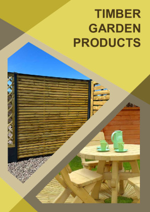 Timber Garden Products Brochure