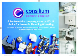 Consilium Plumbing & Heating Services  Brochure