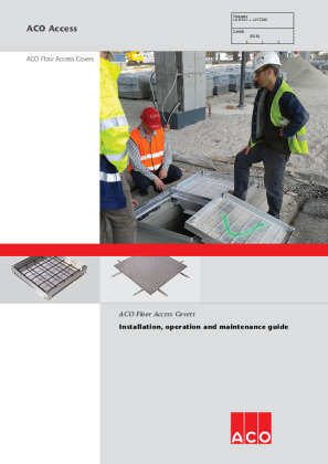 Floor Access Covers Installation Brochure