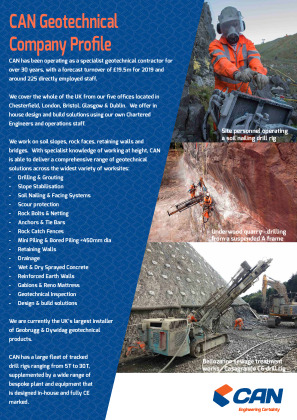 CAN Geotechnical Brochure