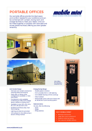 Portable Offices Brochure
