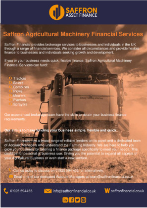 Agriculture Brochure
