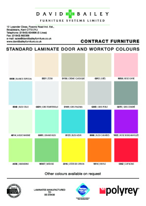 Colour Finishes Brochure