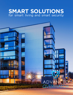 Smart Home and Building Management Brochure