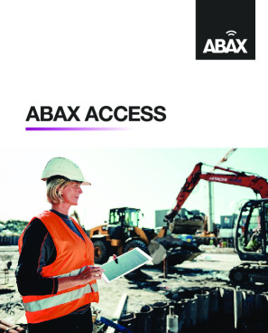 ABAXTracking Solutions for Construction Brochure