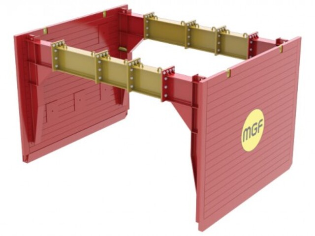 MGF launches a new trench box system, "Utility trench box"