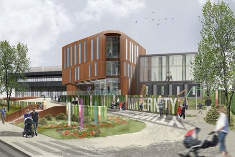 Artist's impression of the new maternity hospital