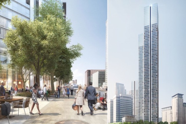Foster's plan for South Quay Plaza