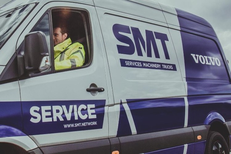 SMT is taking over sales and service of Volvo construction machinery in Great Britain
