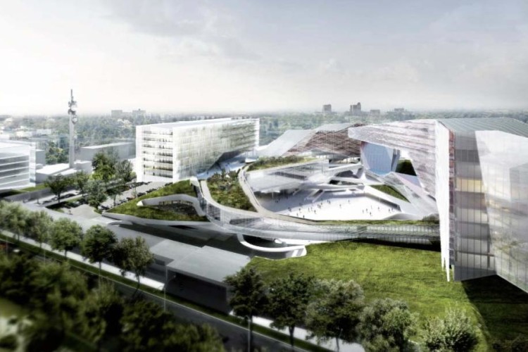 Morphosis Architects designed the complex