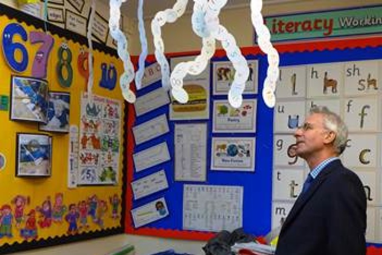 Lead researcher Professor Peter Barrett sampled 153 classrooms from 27 schools 