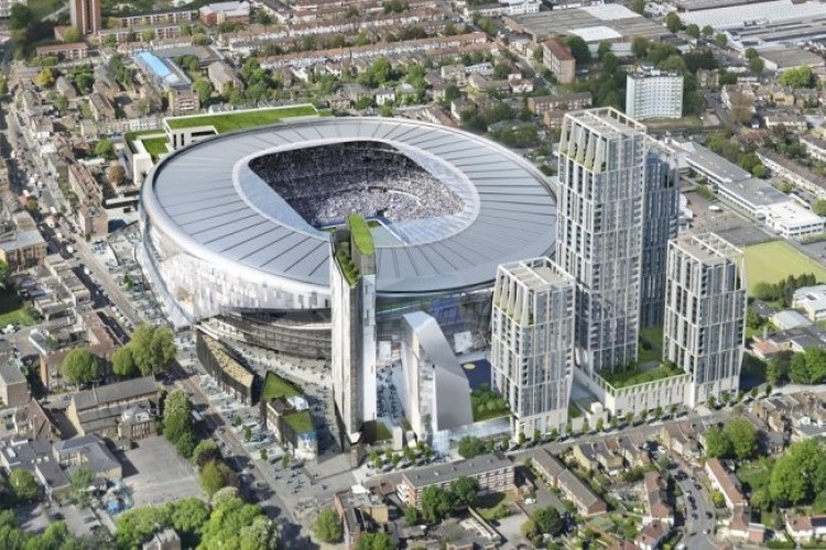 CGI of what is planned at White Hart Lane