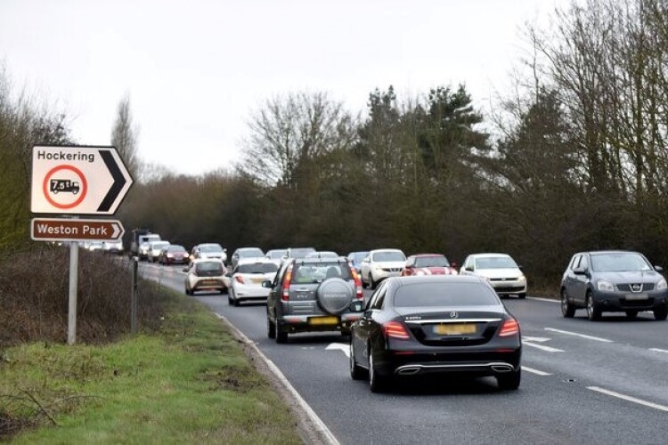 The A47 will be dualled between North Tuddenham & Easton 
