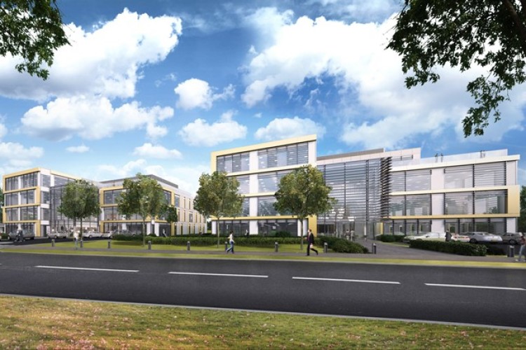 The new development ar Bourne Business Park in Weybridge