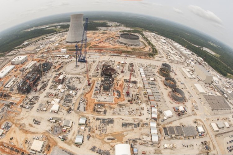 Voglte power plant is under construction for Southern Company