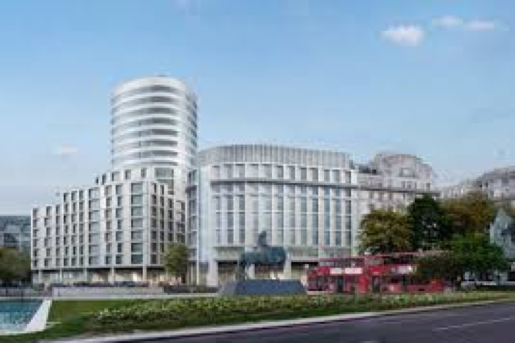 Almacanter's Marble Arch Tower project is among August's new contracts
