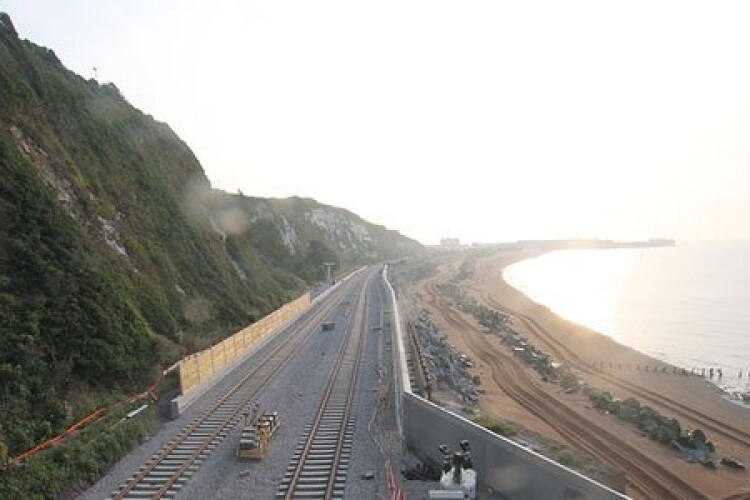 The line reopened this week