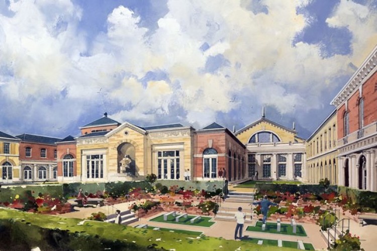 Artists impression of the DNRC at Stanford Hall 