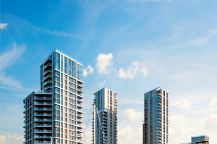 Kier will build four towers at Greenwich Peninsular