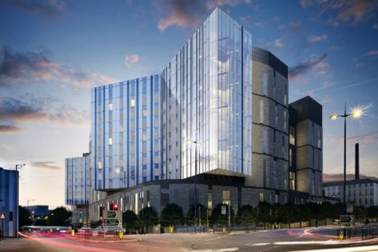 The planned Royal Liverpool Hospital 