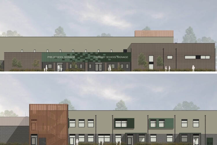 The new Lakenheath Primary School 