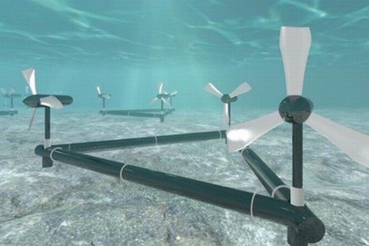 The Deltastream generator will sit on the seabed