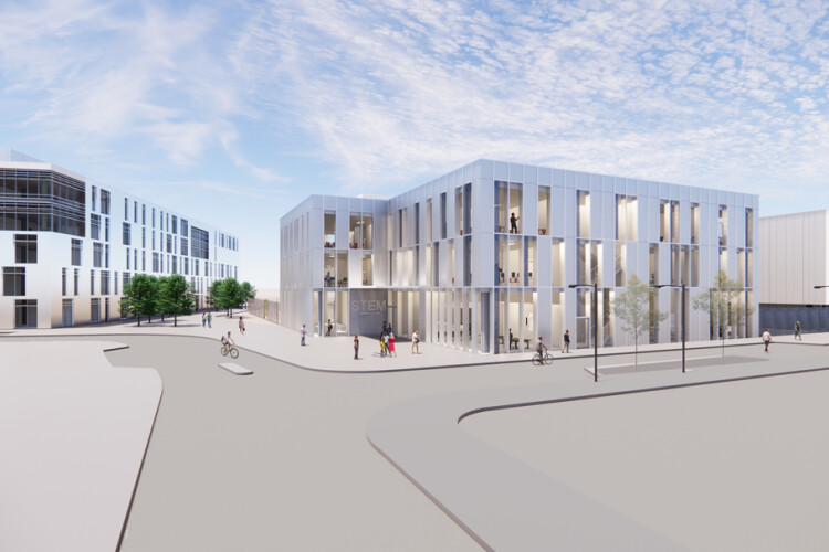 CGI of the new STEM centre being built at Richmond upon Thames College
