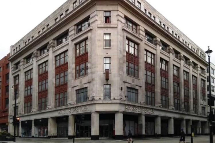 The old Marble Arch store that M&S wants to replace