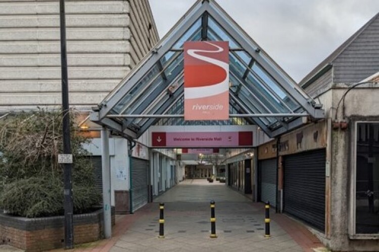 The Riverside shopping centre