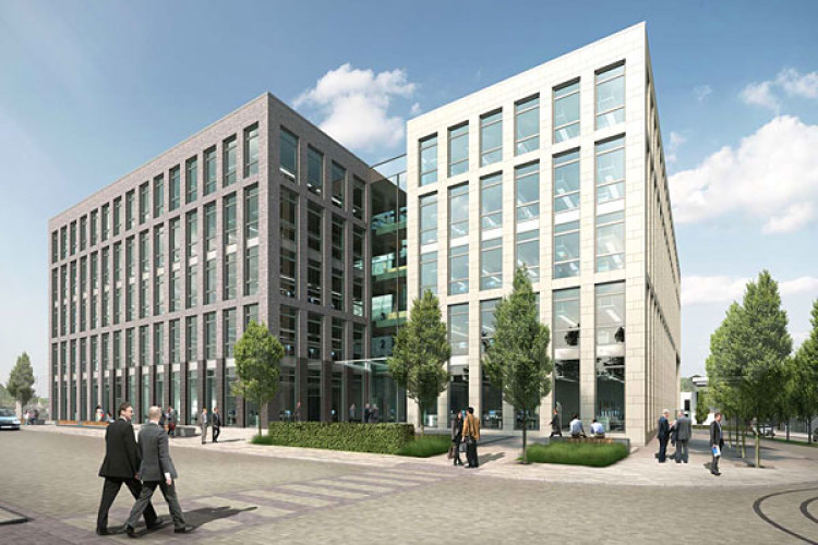 CGI of the new county council offices