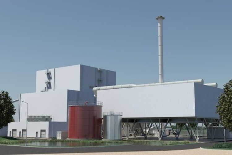 The Discovery Park biomass plant