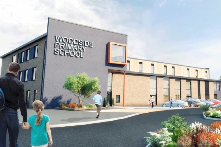 New-look Woodside Primary School 