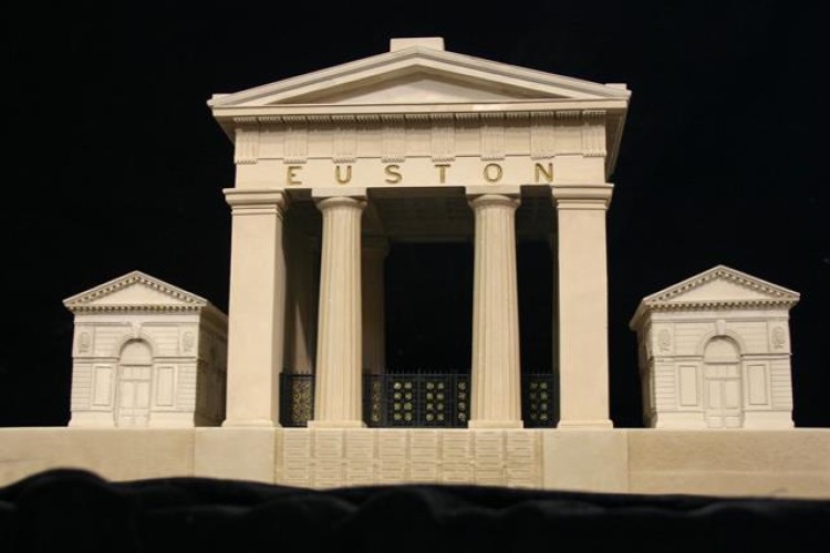 Euston arch model by Tim Richards