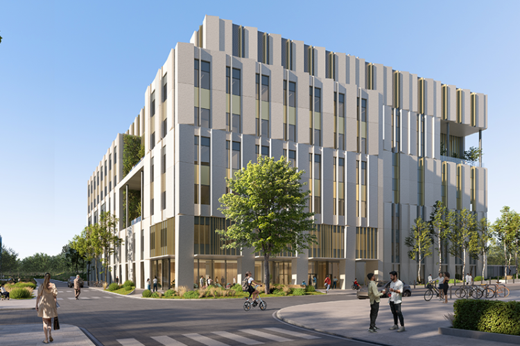 The planned Cambridge Cancer Research Hospital has been designed by architect NBBJ 