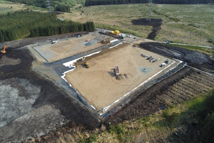 Breaking News The ground is being ready North Kyle wind farm