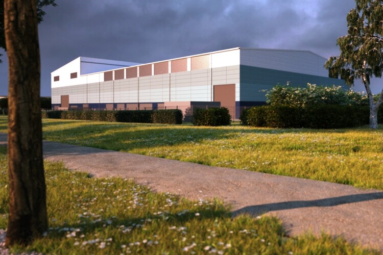 CGI of the planned Invermness warehouse