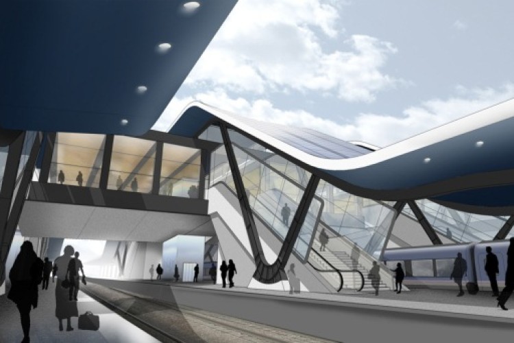 CGI of how the station will look
