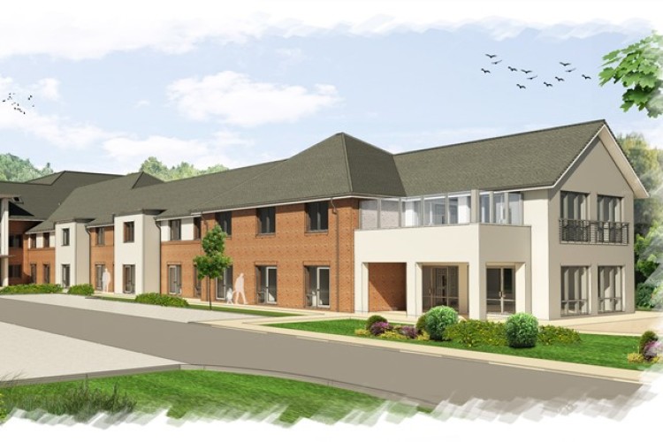  Artist&rsquo;s impression of the Flitwick care home