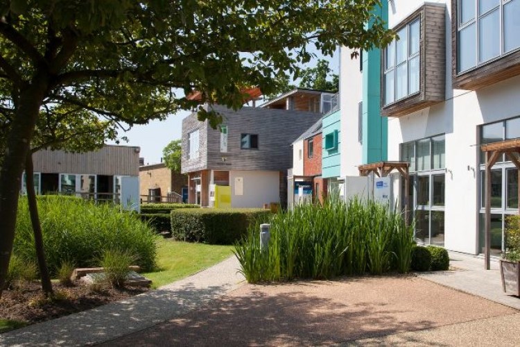 BRE has modular show homes on its campus in Watford