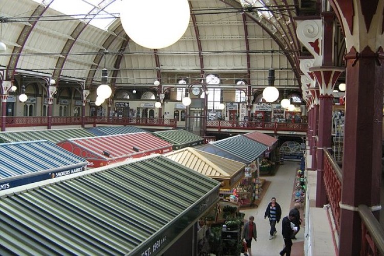 Derby's Market Hall building is getting a makeover