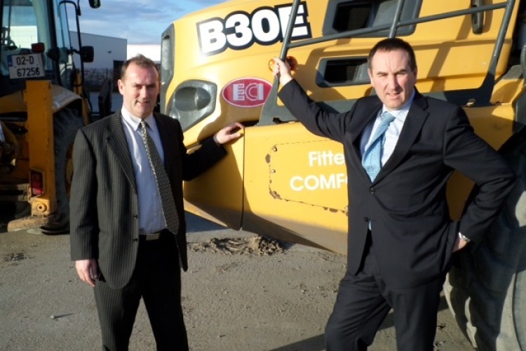ECI sales director Denis O&rsquo;Kelly (left) and managing director Denis Murray