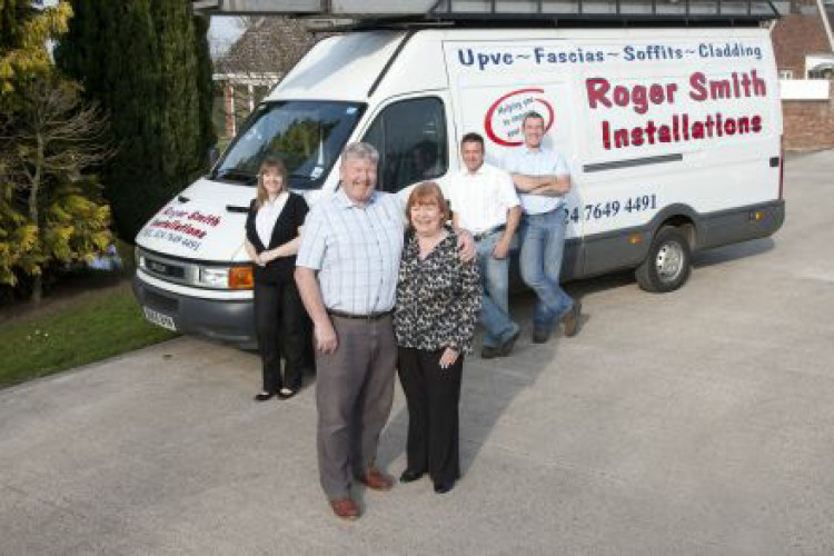 Roger Smith Installations is a family firm, run by Roger Smith with his wife and three children. (Photo from company website.)