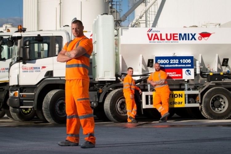 Ian Leadbetter and the Cemex Valuemix drivers