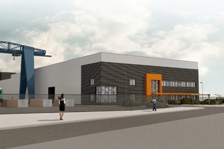 CGI of the new sleeper factory