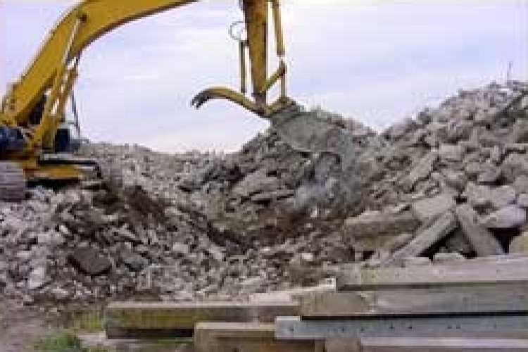 Recycling demolition waste
