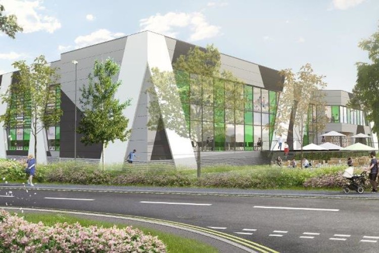 Watson Batty's design for Egham's new leisure centre