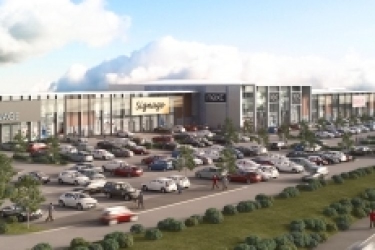 Collapse of the contractor has delayed completion of Greenwich Brocklebank retail park