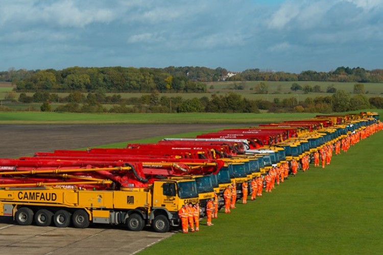 Camfaud's 55 mobile pumps on parade in 2014