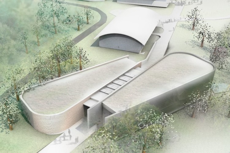 Milton Keynes Museum (visualisation) by Nicholas Hare Architects