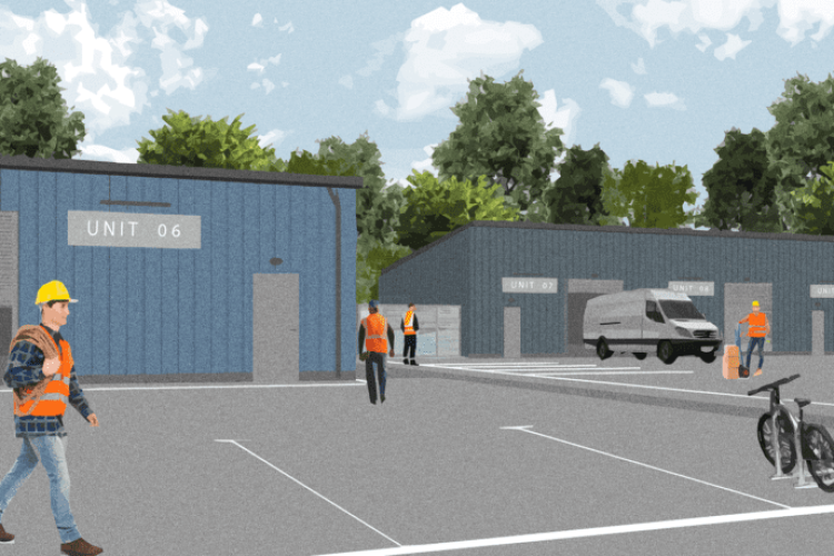 The new industrial estate will create a model for further developments in the area